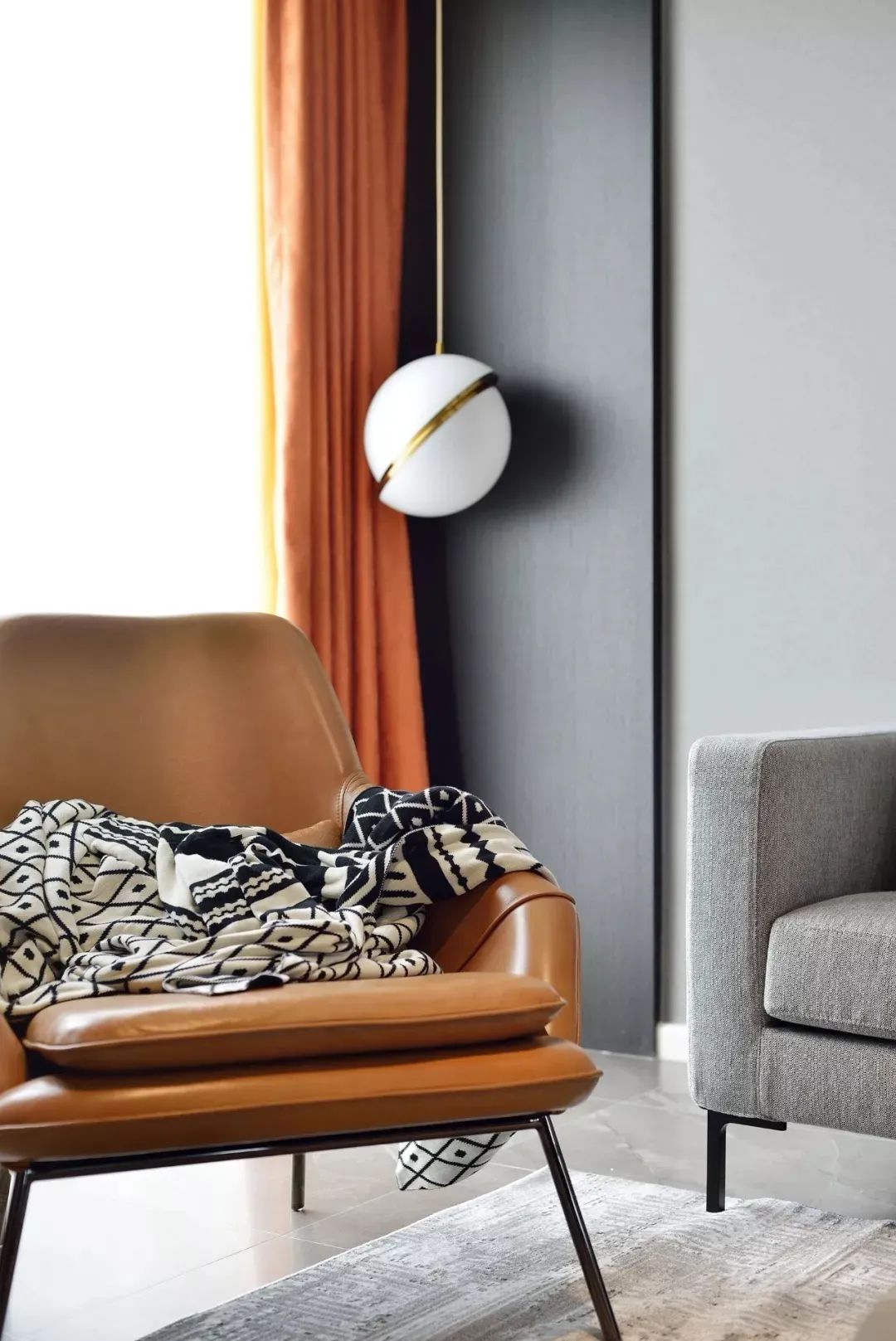 140㎡現代簡約，簡潔大方黑白灰，滿屋實用舒適的氛圍