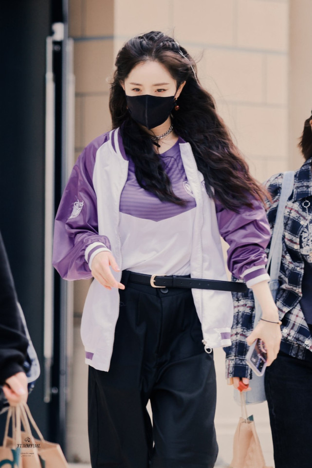 杨幂的少女感穿搭请收下