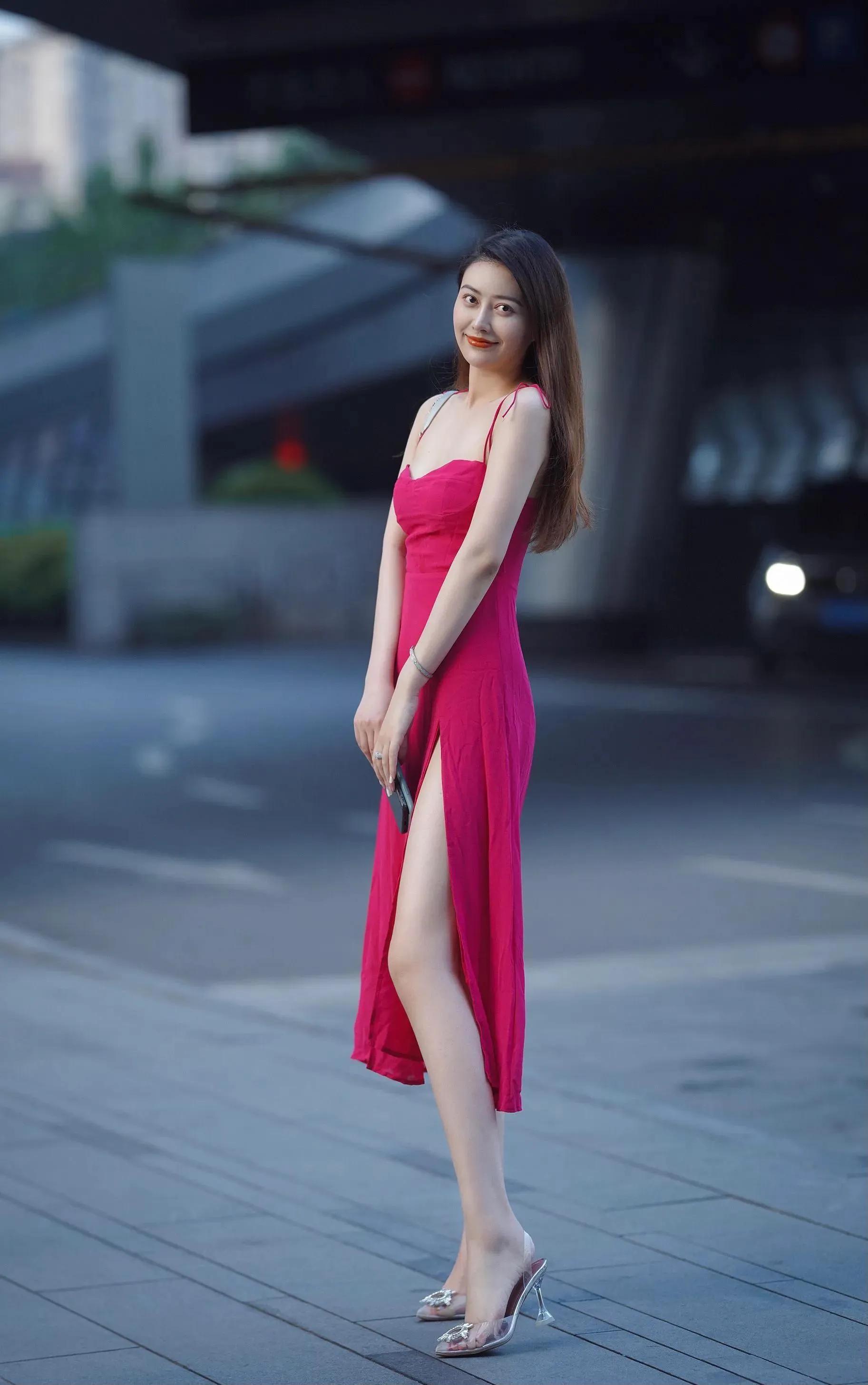 红色 热情的颜色 奔放的颜色 美女穿搭红色服饰休闲美图合集