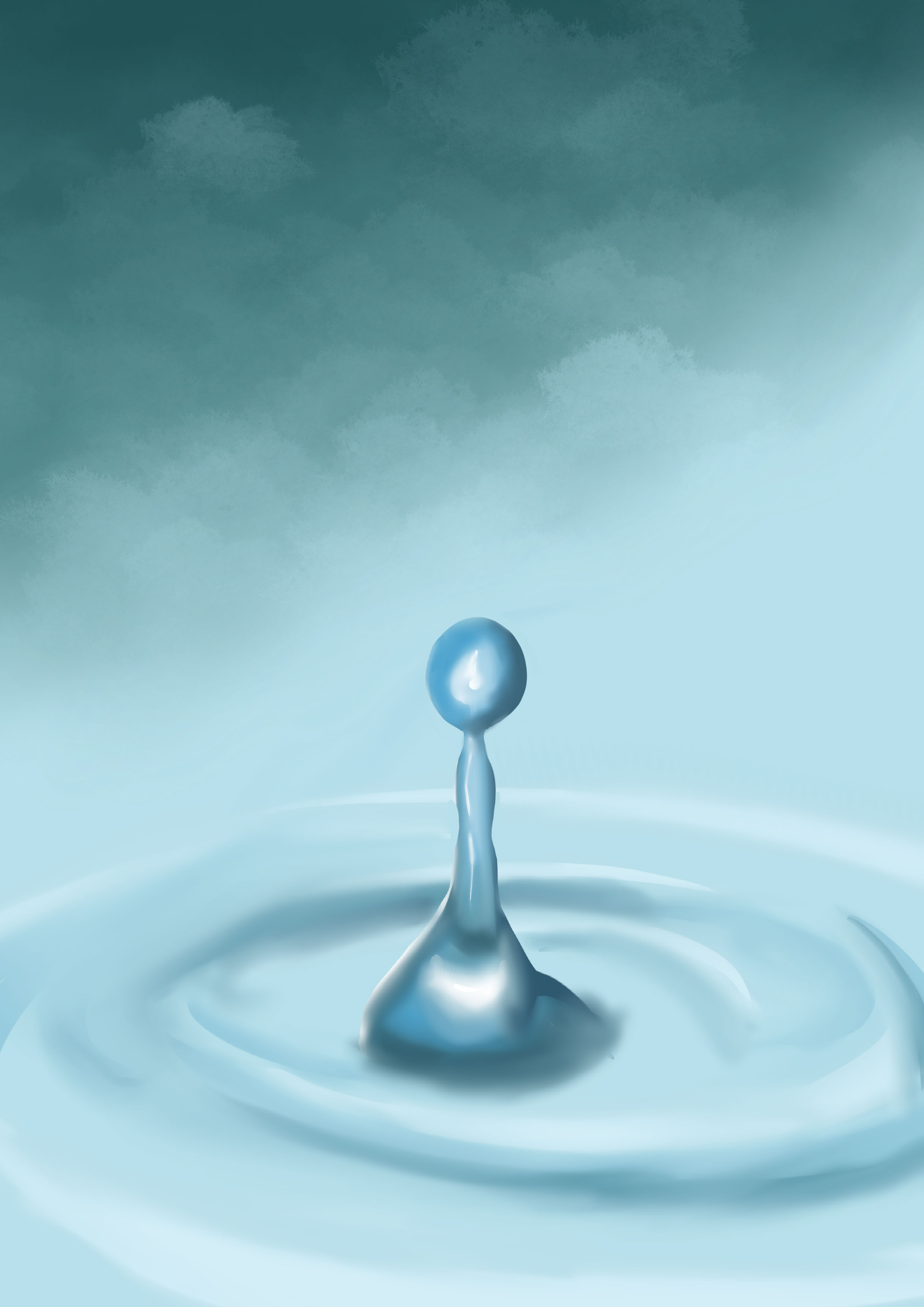 多少个水分子才可以称为一滴水？