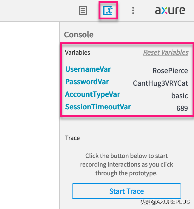 Axure高级交互：变量