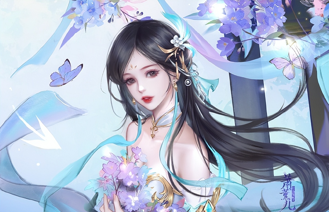 网友眼中的萧薰儿有多美?动漫建模不及四分之一,期待建模优化