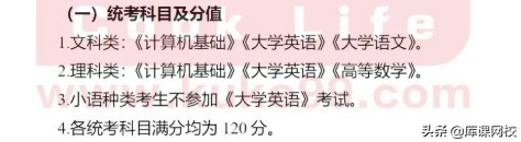 专升本不知道考什么？2022年各省市专升本考试科目来了