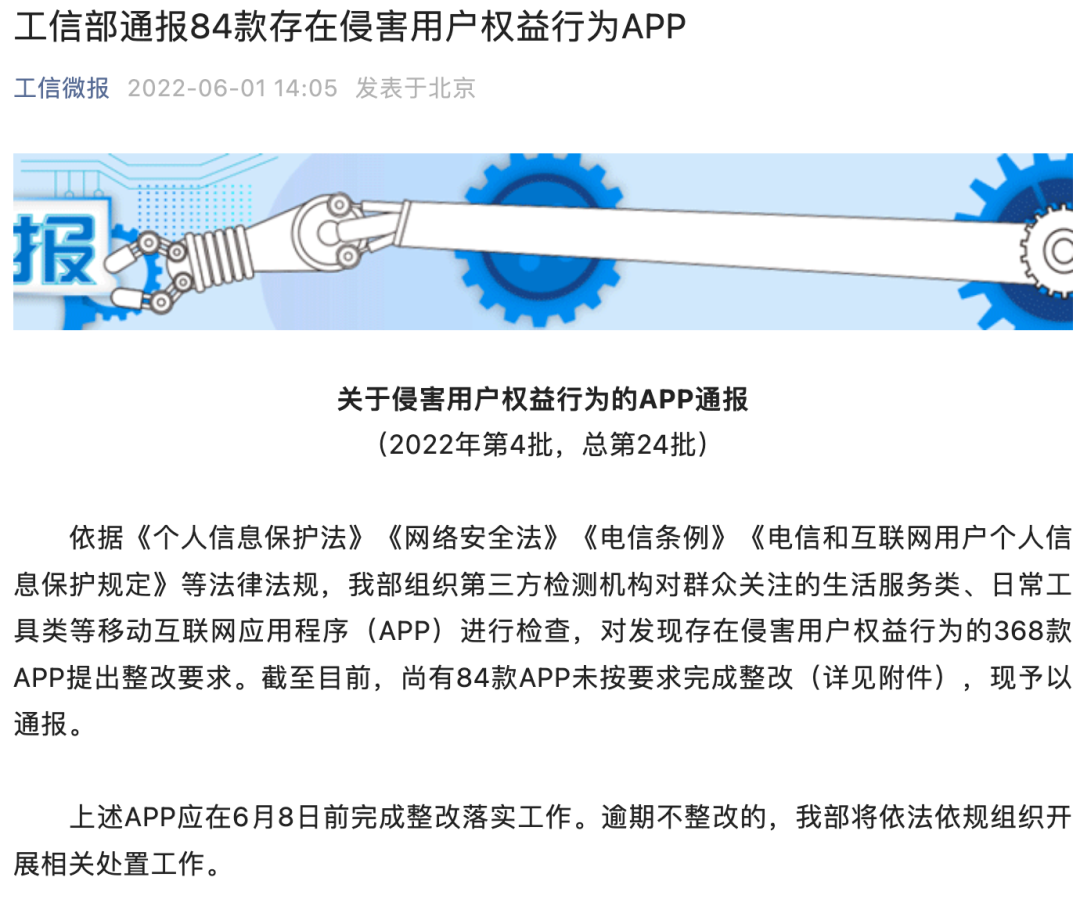 这84款APP被通报！有的可能你在用……