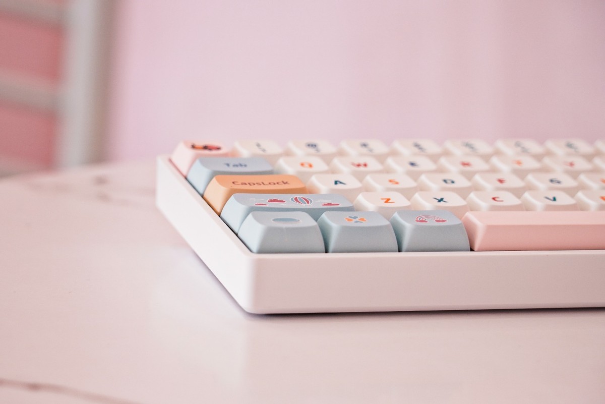 颜控不能拒绝的键盘，享受客制化设计，小呆虫马卡龙主题配色