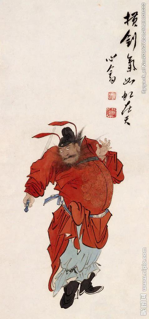 钟馗图片(国画钟馗欣赏129幅！喜欢的收藏)