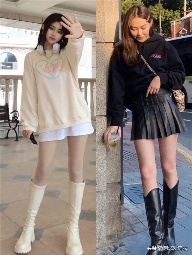 扔掉你的马丁靴吧！今年流行这“3种”靴子，158女生穿更洋气显高