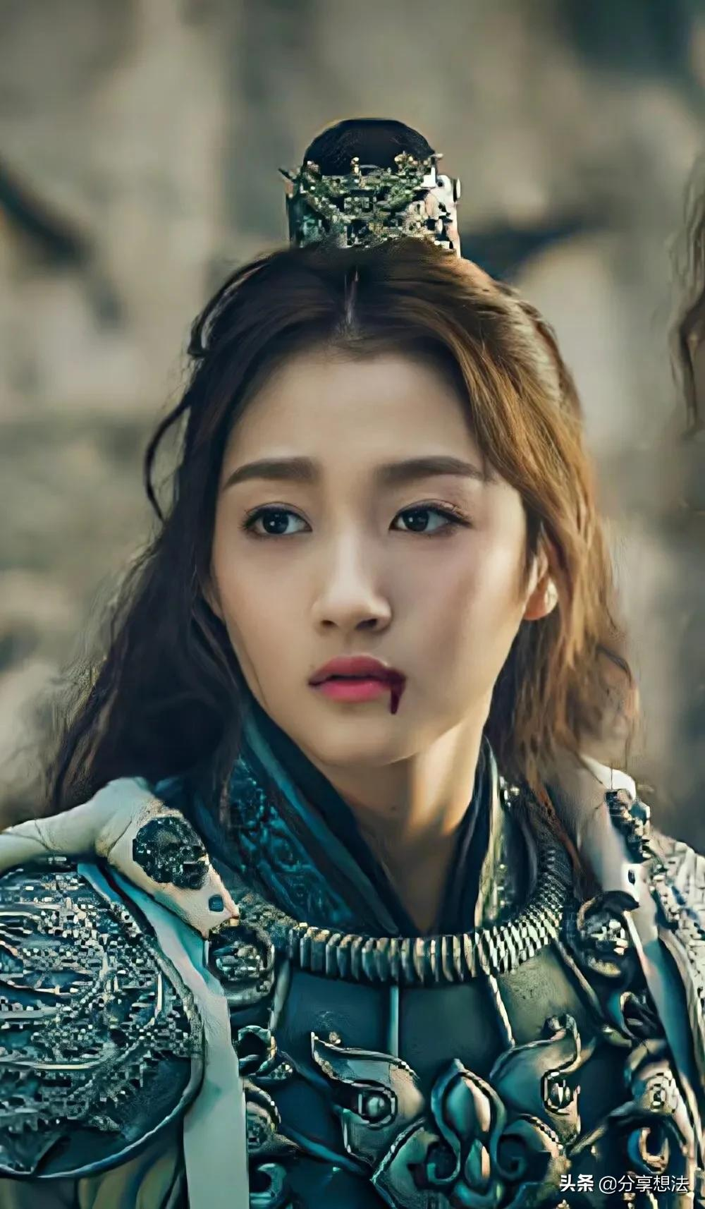 电影《图兰朵》中关晓彤惊艳