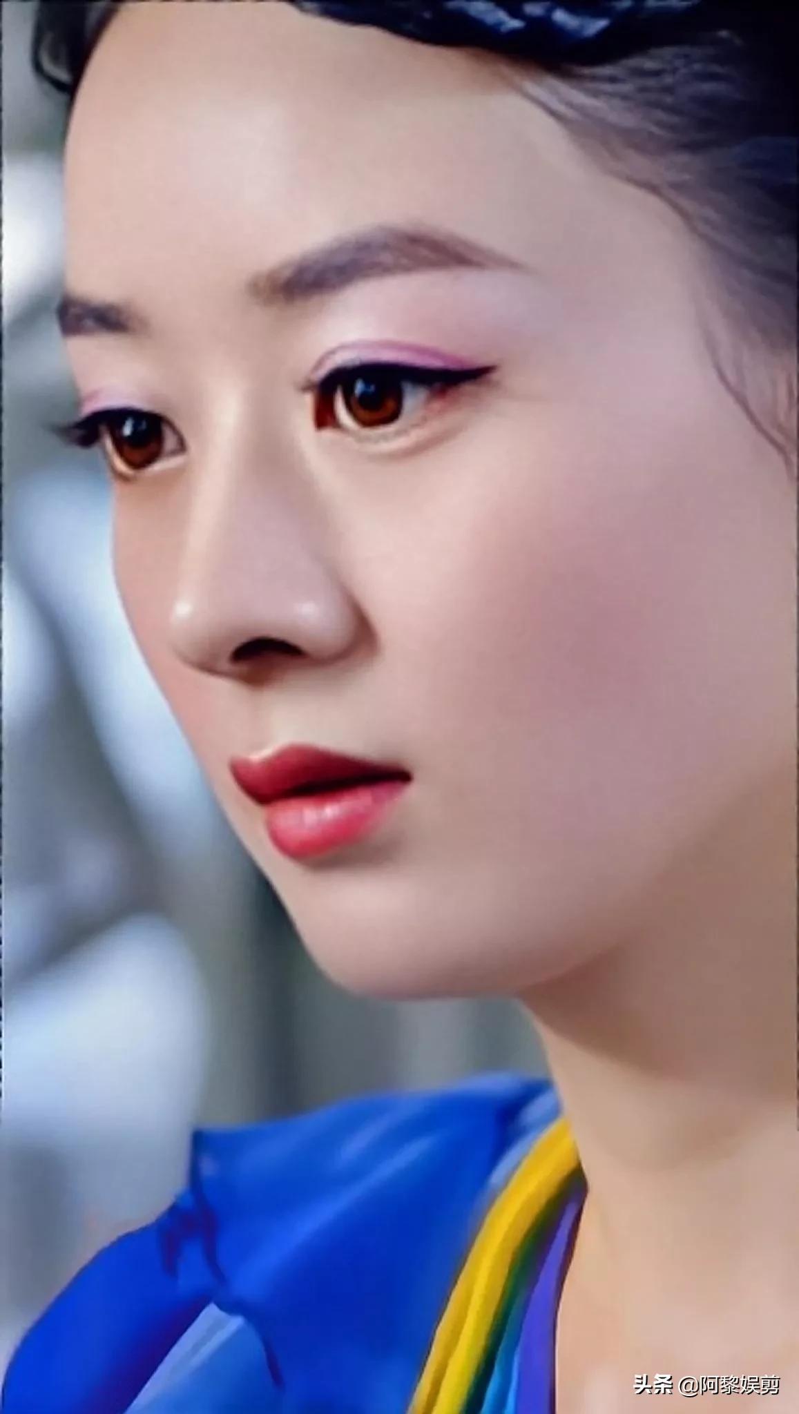 赵丽颖清纯可爱，太美了