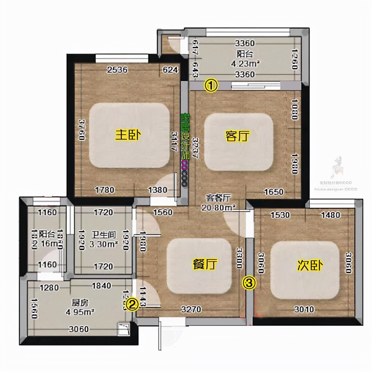全屋不吊顶大白墙，硬装只花了4万，没钱你也可以这样“穷装”