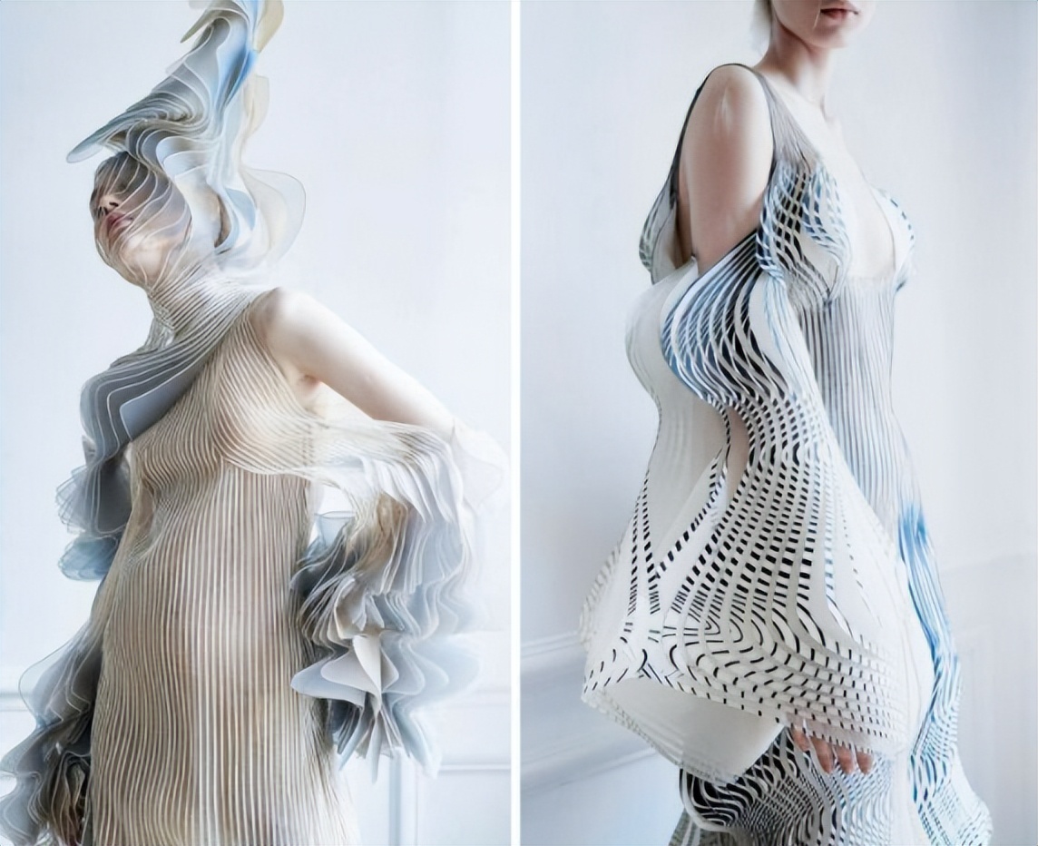 Iris van Herpen 她用垃圾引领时尚潮流，废物也能成为高级定制衣服