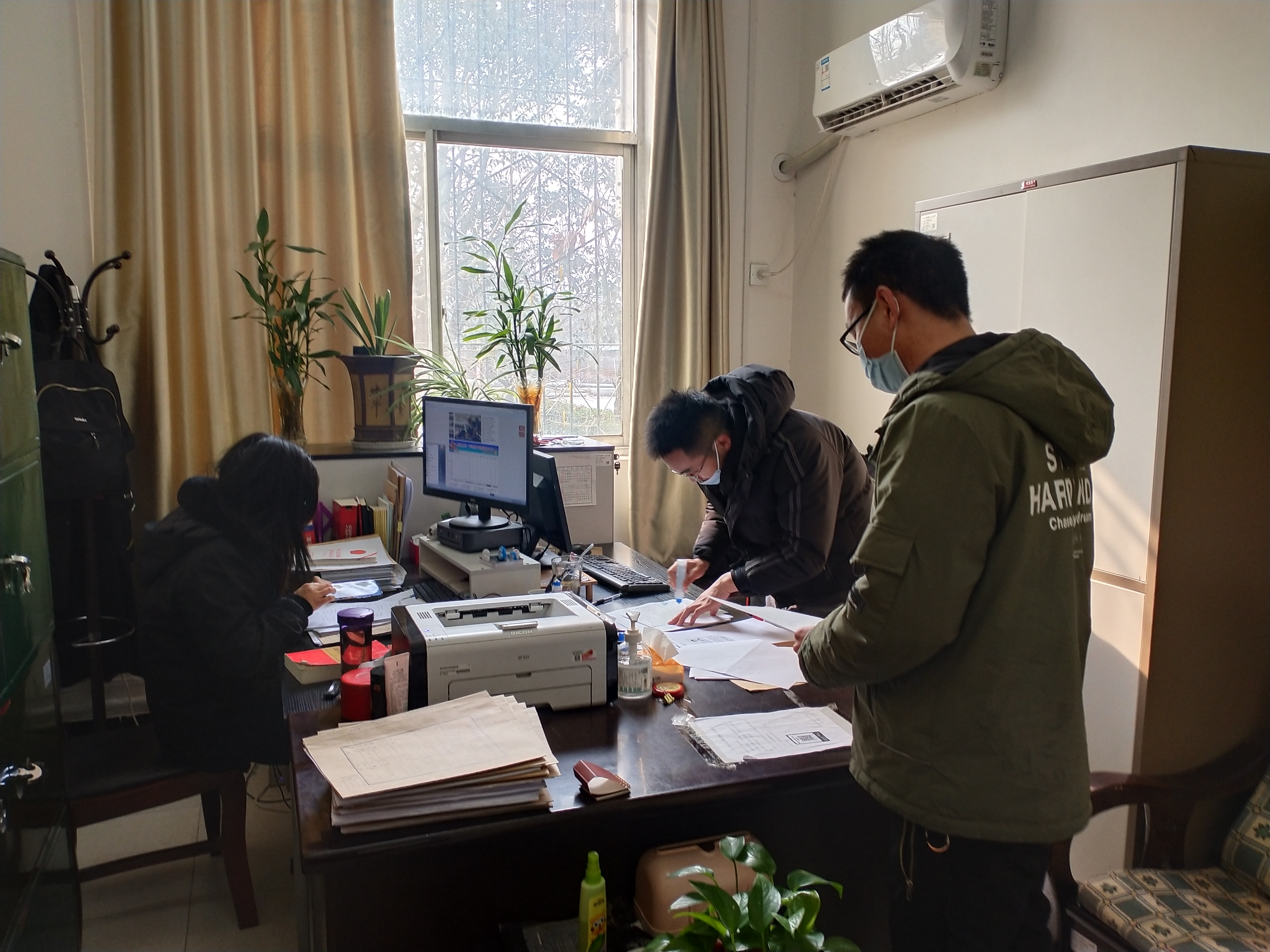 西安临潼法院：新年上班第一天，凝心聚力谱新篇