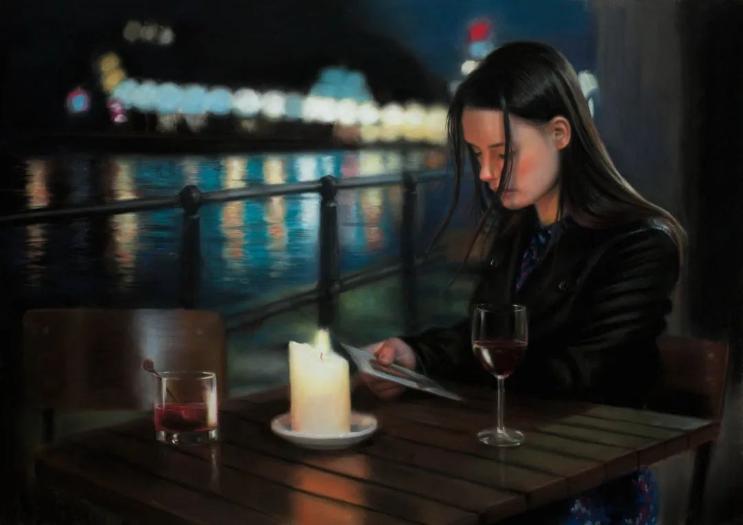 蒂娜笔下的女子，安静唯美，优雅端庄