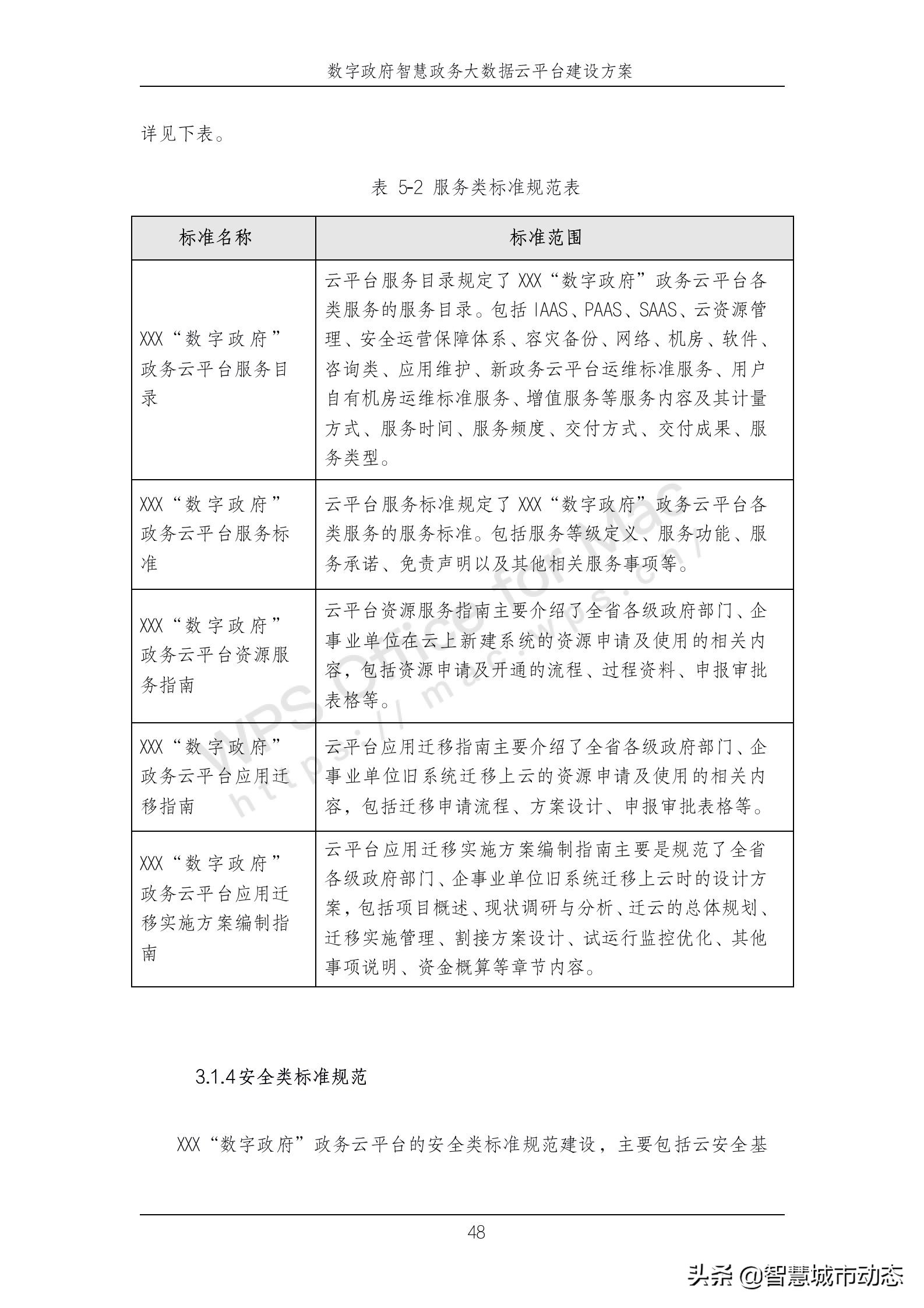 889页38万字智慧政务大数据云平台建设方案2022年