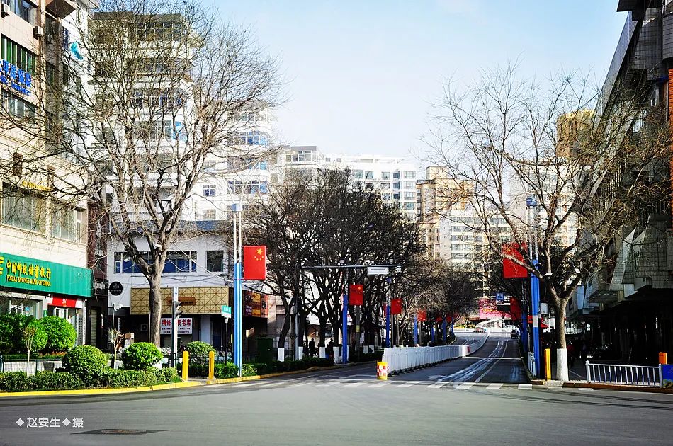 疫情笼罩下的秦州城（组图）