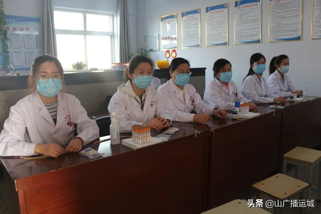 翼城县汉德园中学 高考体检进校园 贴心服务保安全