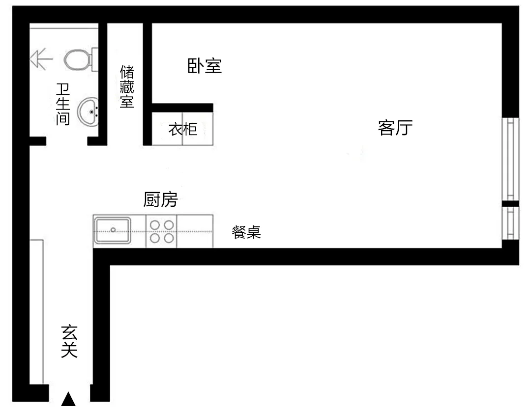 30㎡小户型，靠布局破解户型漏洞，这3套空间都能榨干