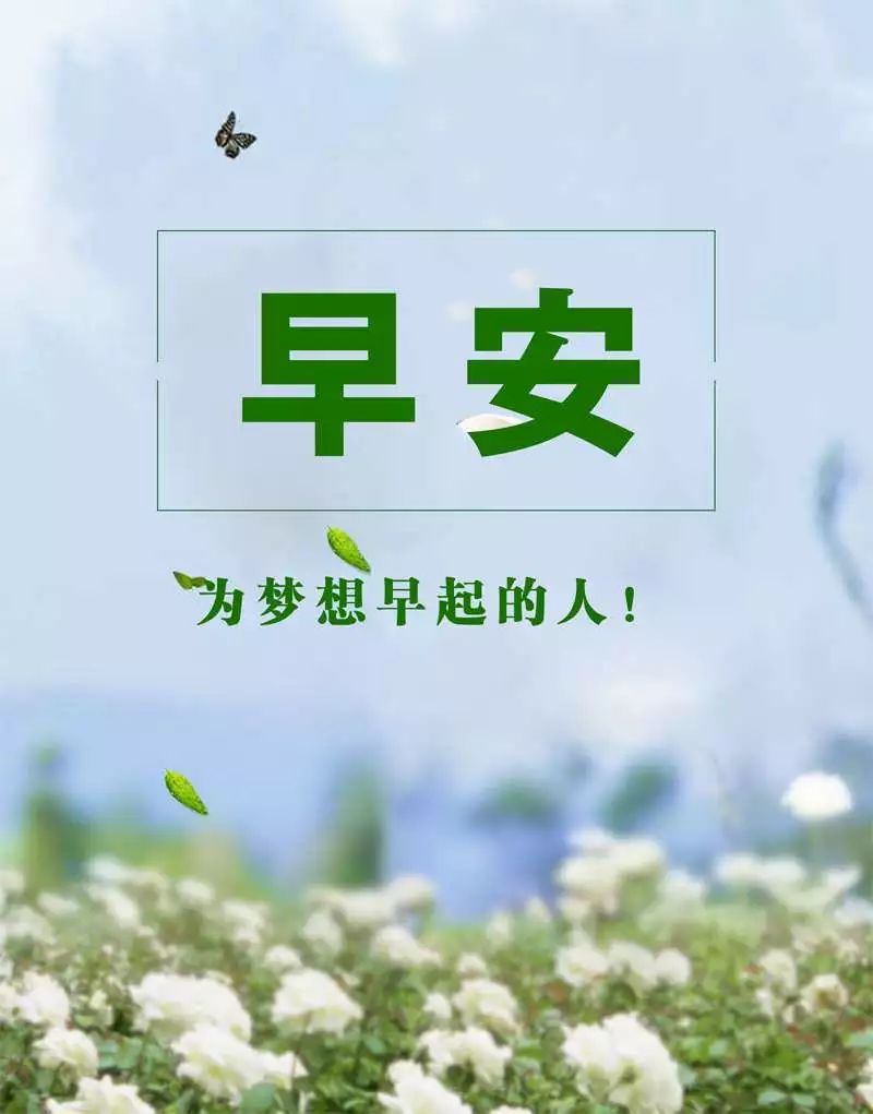 微信早上好阳光暖心语录 朋友圈早上好心情说说正能量 一切都美好图片