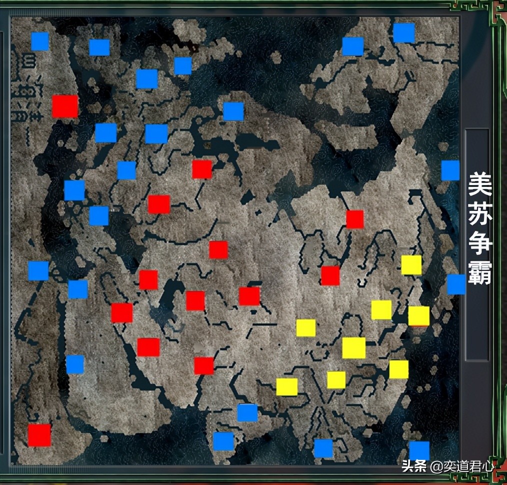 三国志11世界版：四海清一的全球地图，还可以改成这五大战役模式