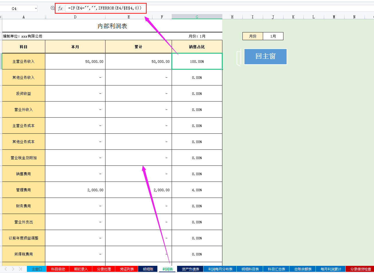 财务主管内账做得好，直接加薪2K！Excel全自动内部账管理系统牛