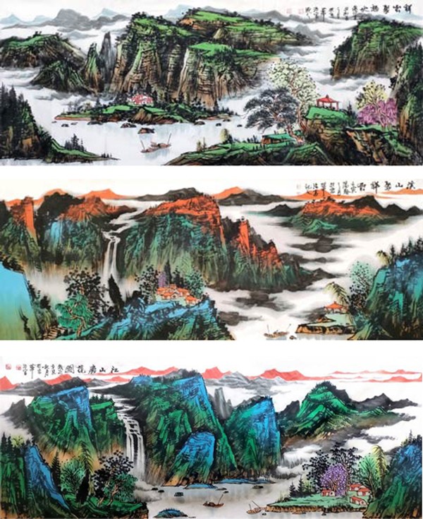 当代著名画家马治富作品欣赏