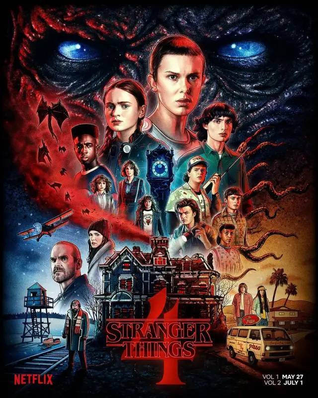 2022[恐怖/奇幻][怪奇物语 第四季 Stranger Things]全集百度云高清下载图片 第1张