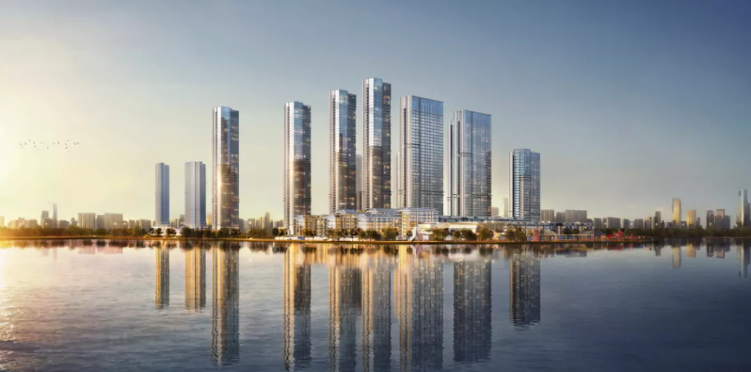 一线270°临湖观景，武汉健康科技住宅的“天花板”