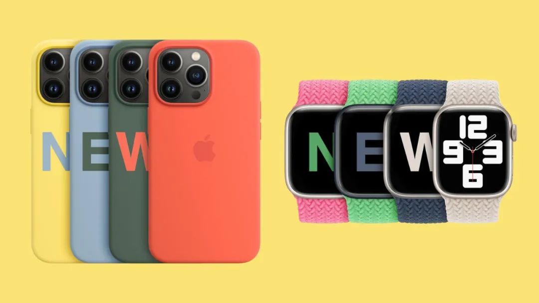 苹果春季配件推出，一堆各种颜色的手机壳卖399