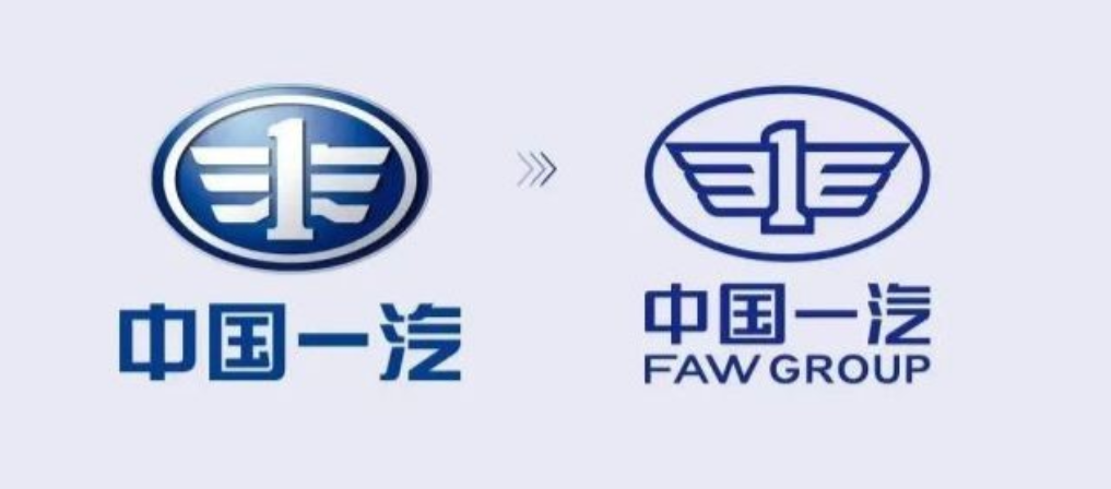 扁平化汽车商标图案大全，简洁视觉风格集锦