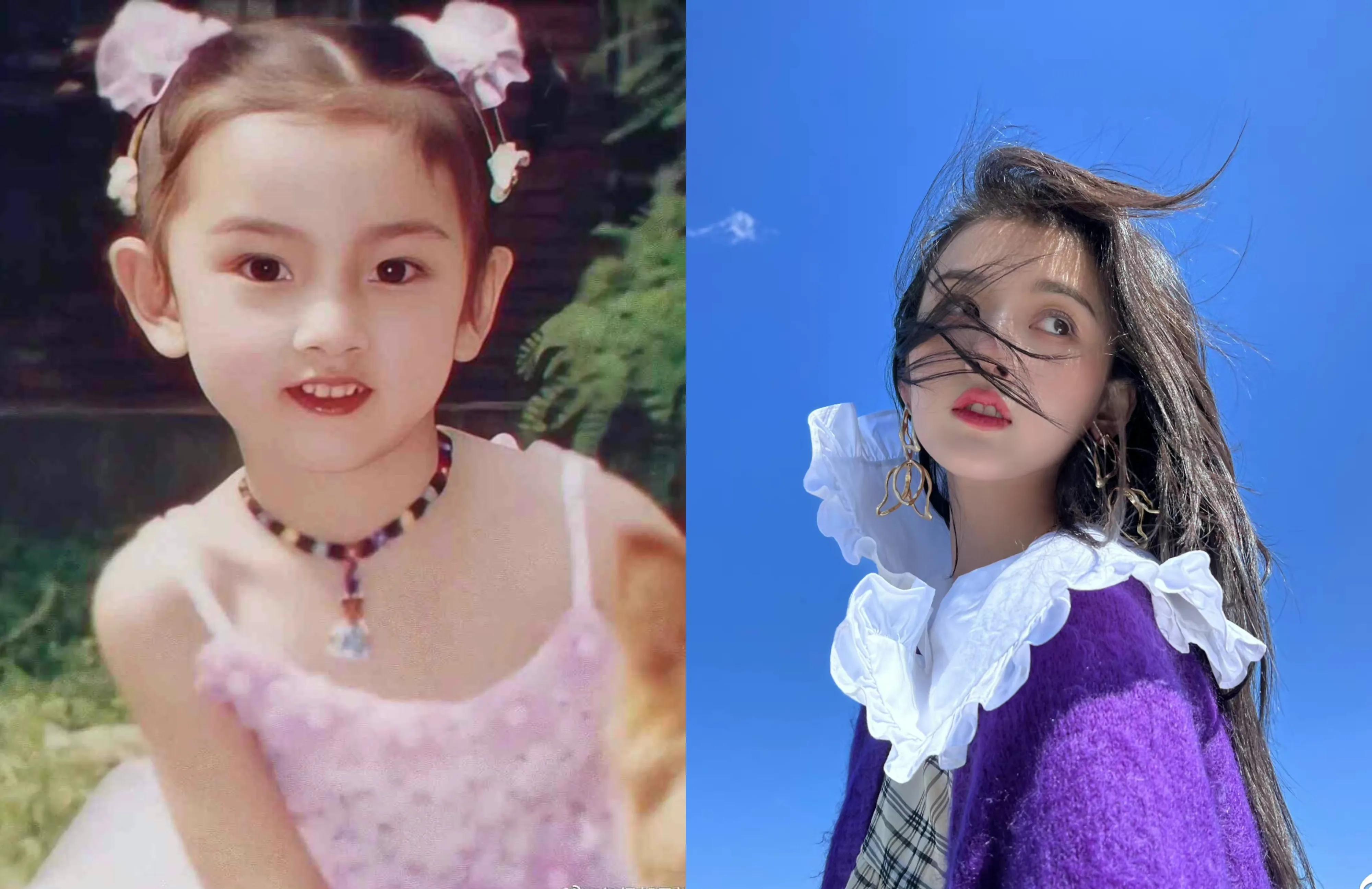 “国民女儿”到圆脸大姐？这4位童星“长残”，长大前后判若两人
