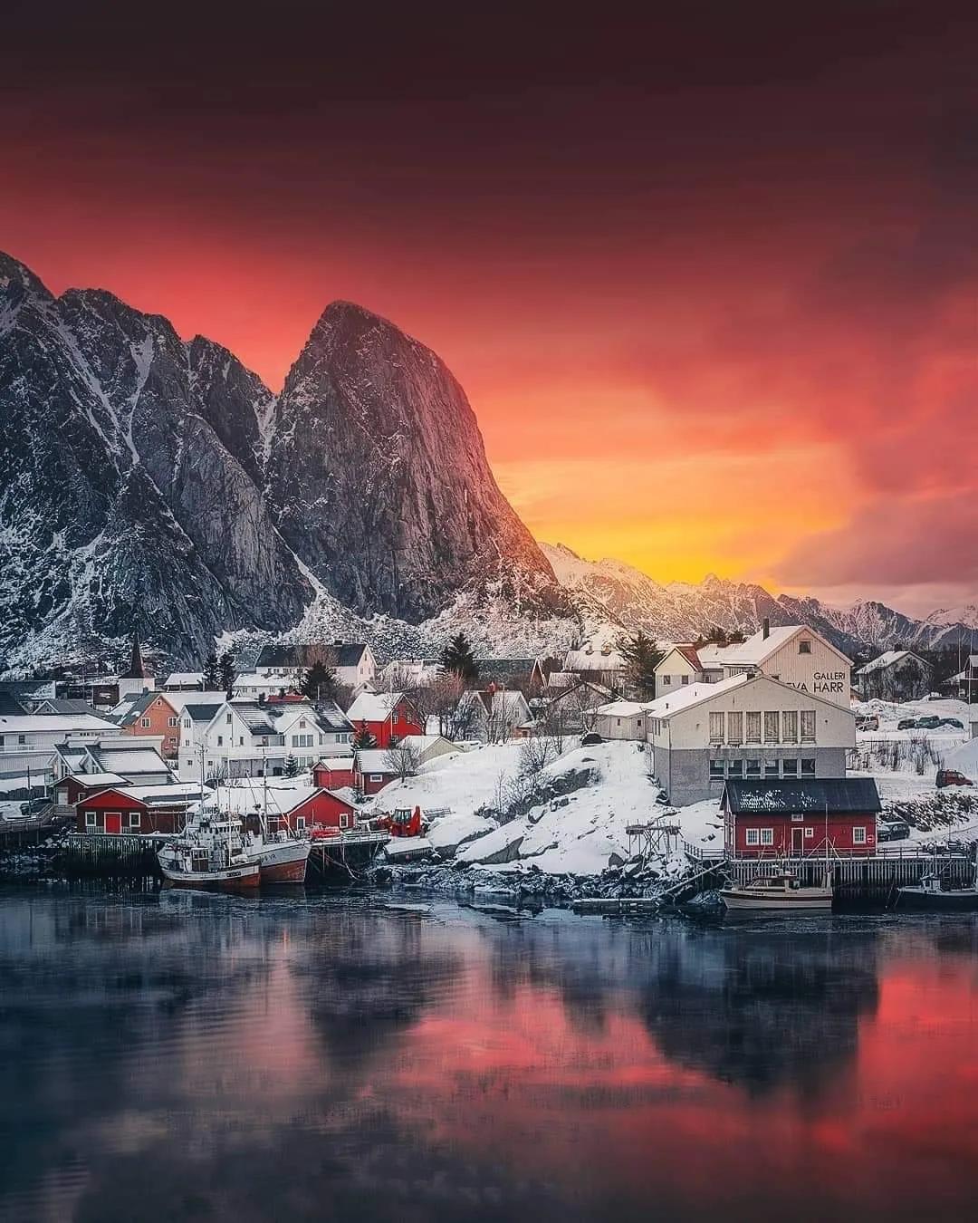 挪威雷纳小镇,世界最美小镇分享