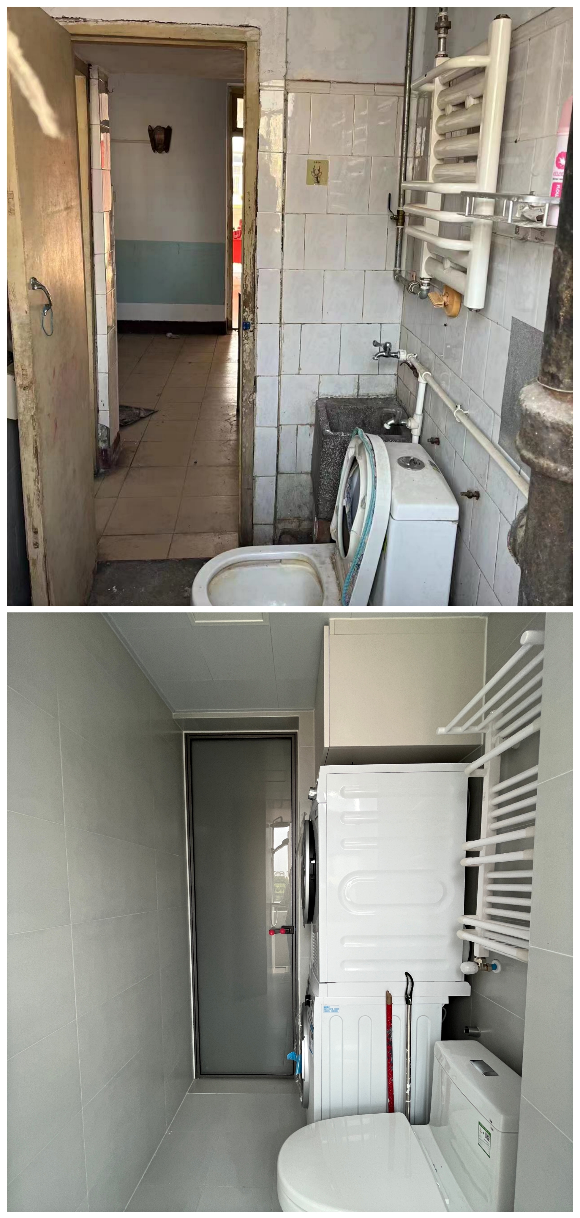 郑州金水区 | 90年代老房，70㎡现代简约风，全屋收纳翻倍