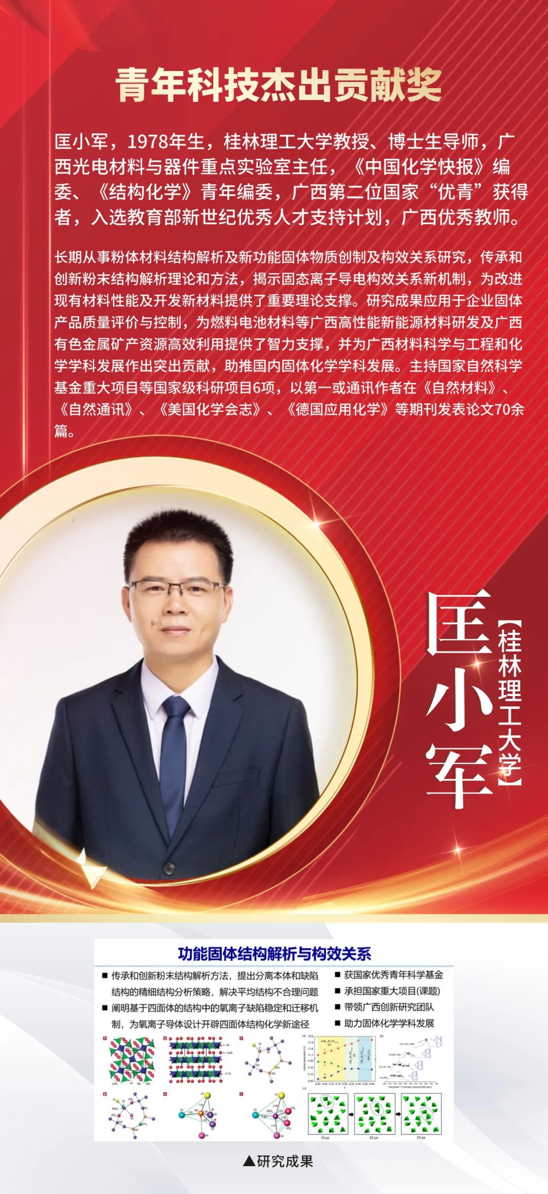 【2022年广西科学技术奖科普专题片】匡小军：执着基础研究 奋进学科前沿