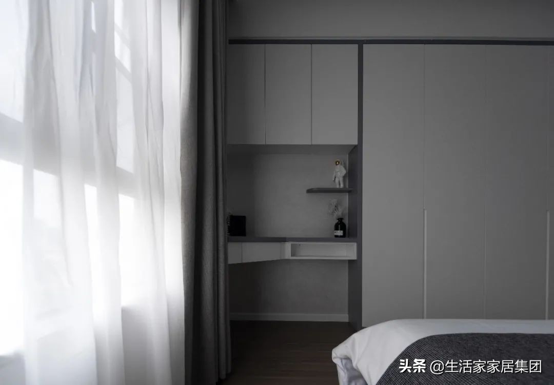 实景案例：135㎡现代简约家，全屋空无一物，其实暗藏实用设计