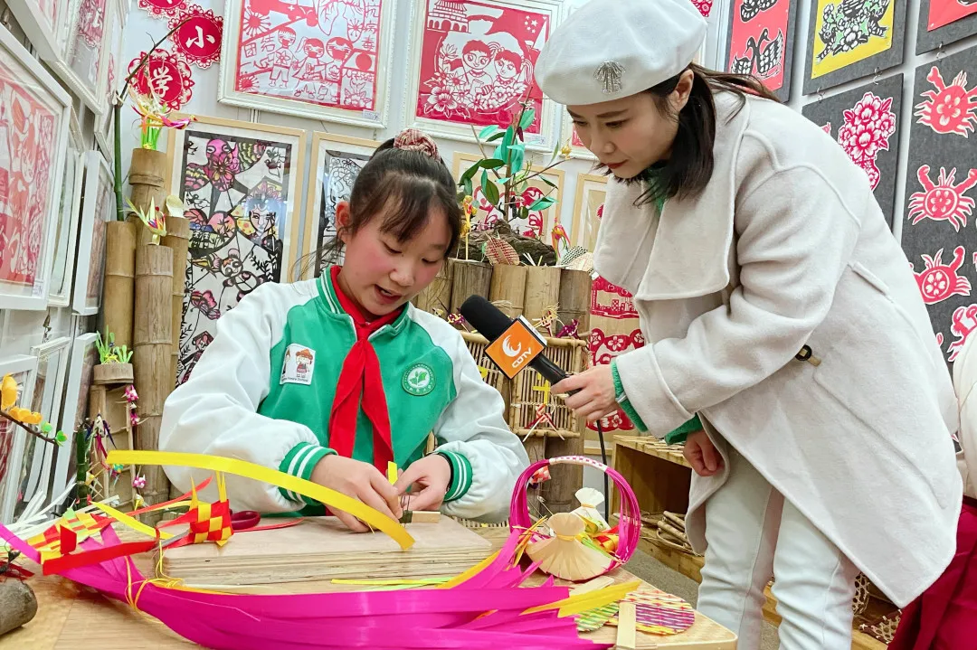 成都市双流区双华小学——竹源艺创 传承非遗之美