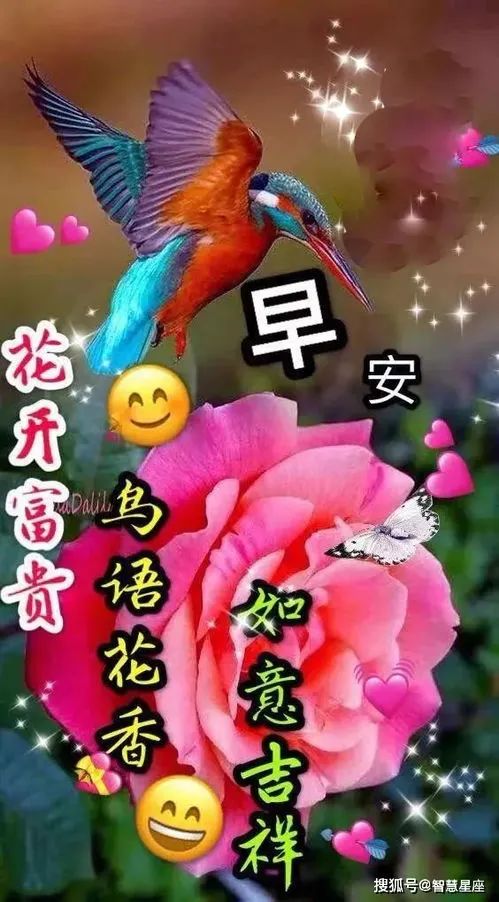 微信漂亮的早上好祝福图片 早晨好祝福语说说 好事好运跟你跑图片