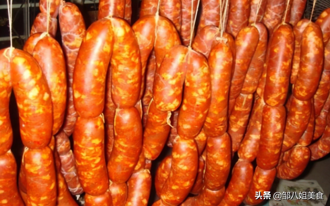 分享一种香肠配方，麻辣口味，越吃越过瘾，喜欢的人快收藏照着做