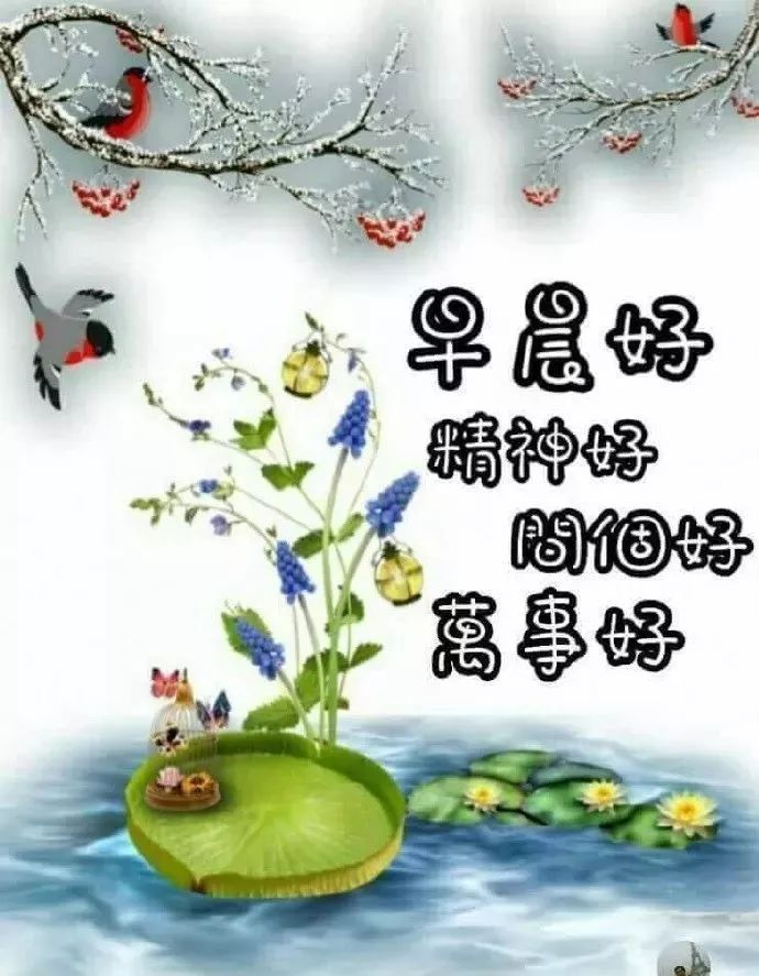 周日早上好祝福语问候图片动图最新 感恩每一位有缘人图片