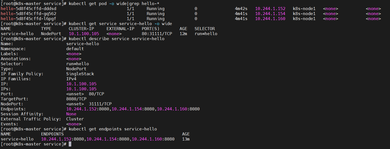 Kubernetes（k8s）kube-proxy、Service详解