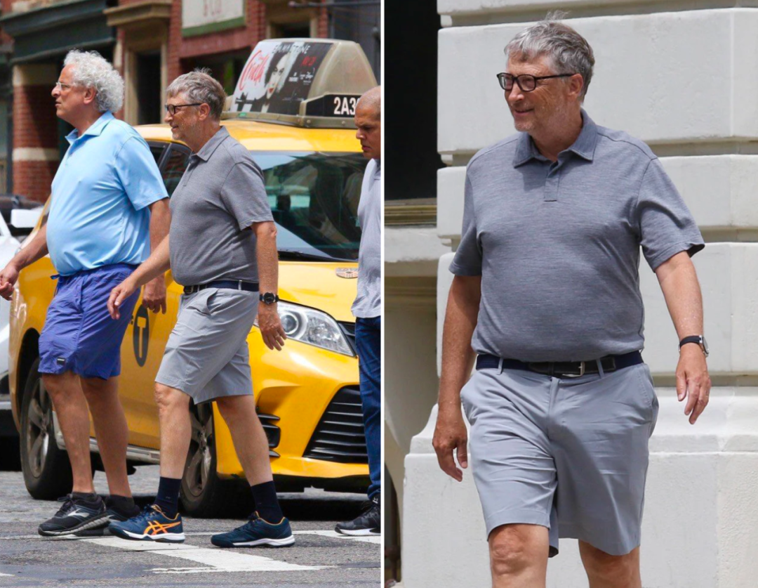 马斯克冷白皮大肚腩辣眼睛！嘲比尔盖茨身材不好的他，原来是垫底