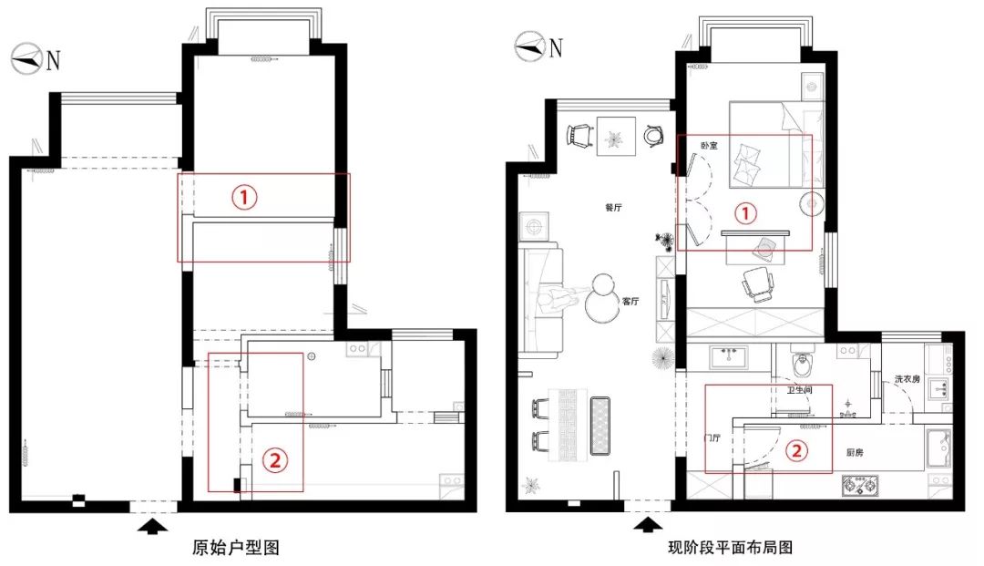 77㎡卧室两扇窗装修设计，采光与美观兼顾方案