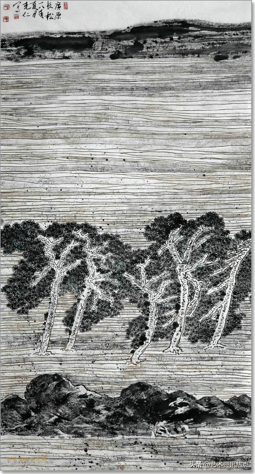 生命的纹理 心灵的气象-刘克仁先生山水画近作展