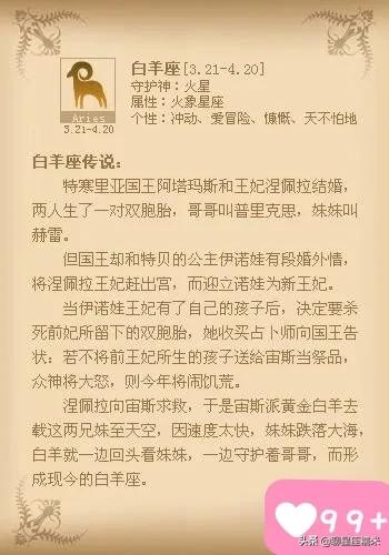 白羊座特点