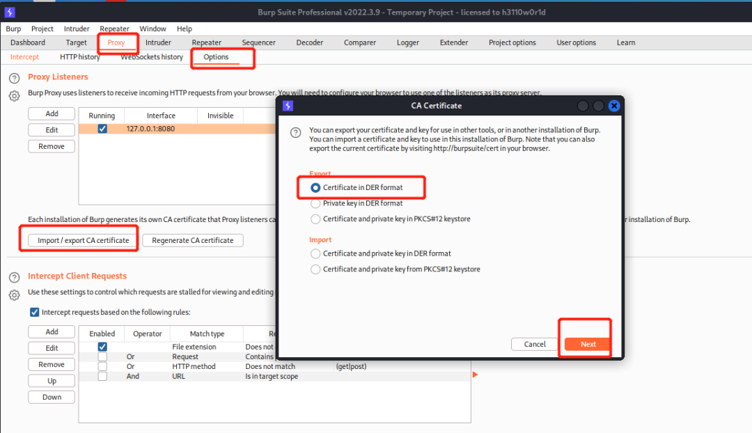 Web渗透_扫描工具Burpsuite