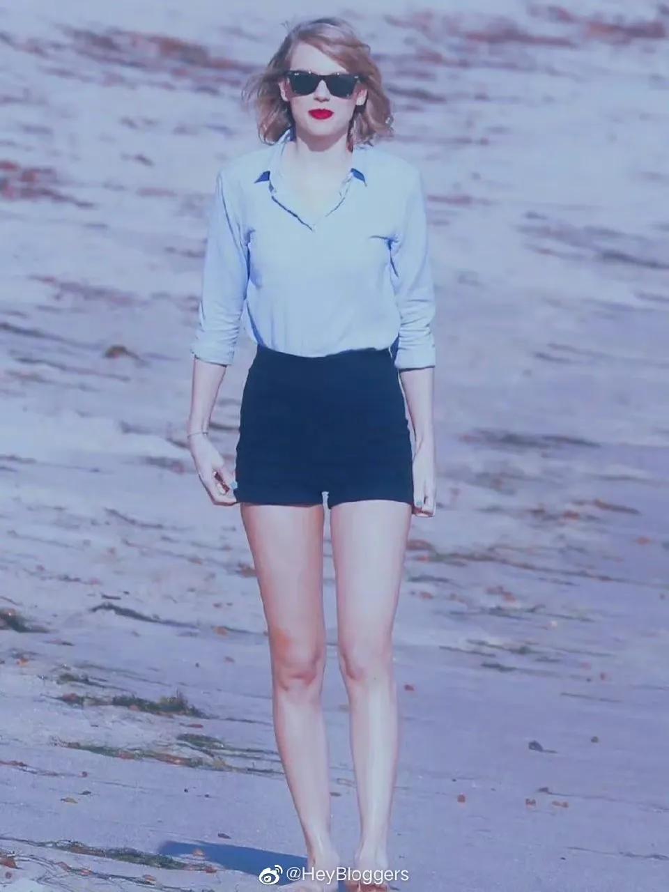 taylorswift 泰勒斯威夫特搜刮了一组稀有美丽的霉霉