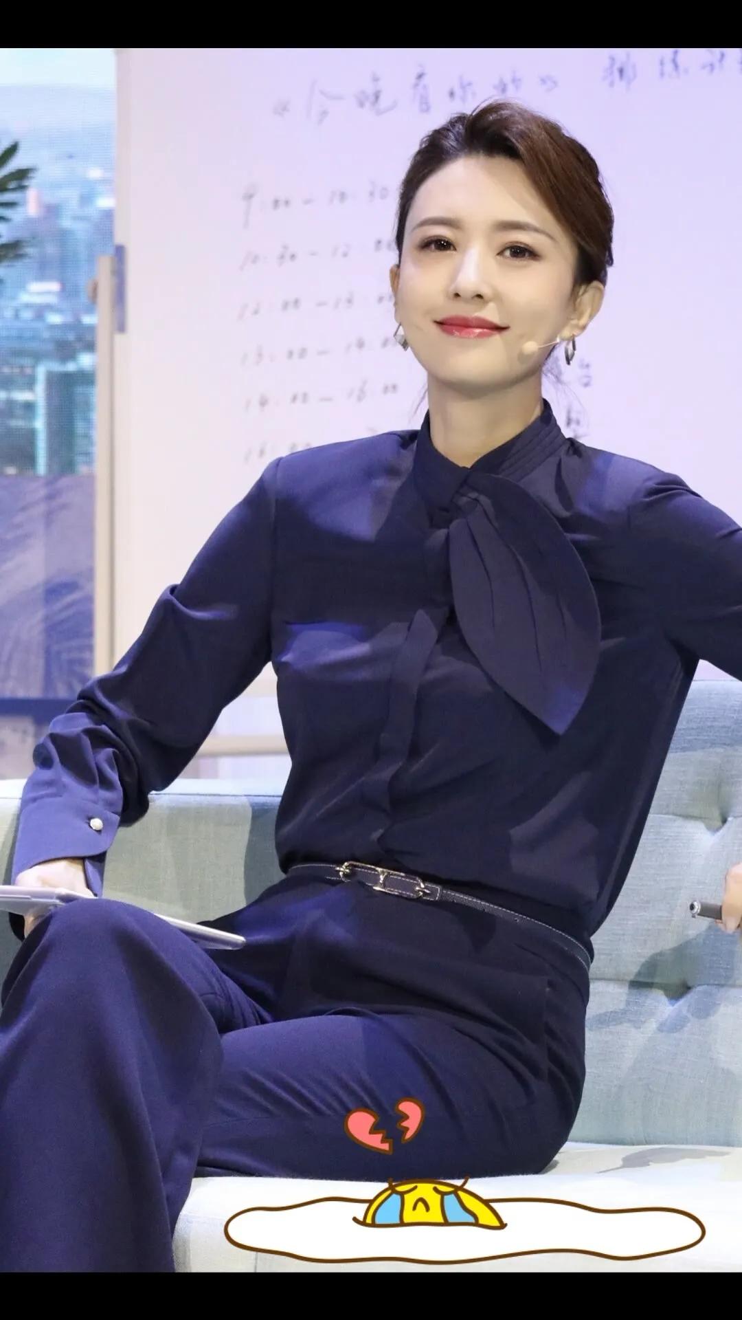 央视节目主持人张蕾1