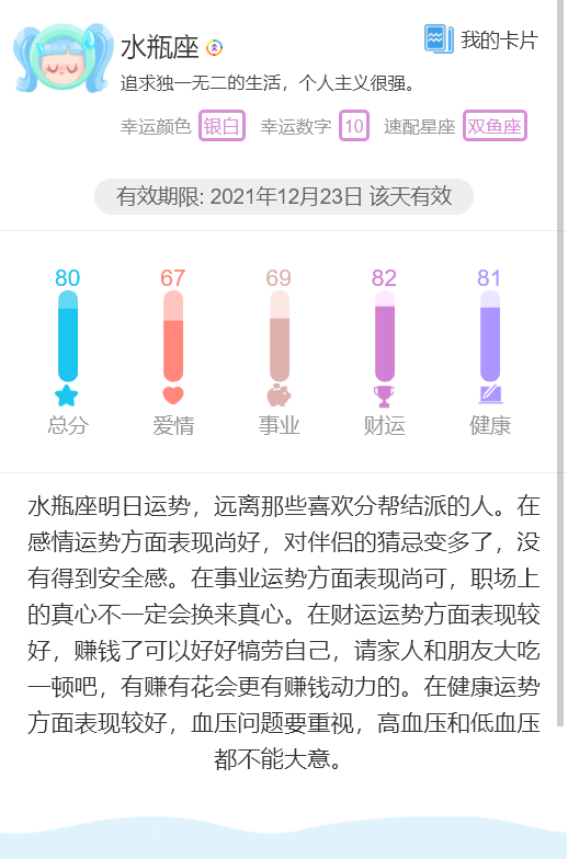 12/23|十二星座今日运势分析大全