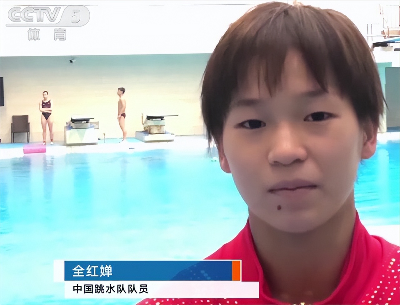 陈若琳太逗！帮全红婵改新造型，把头发梳成大人模样，神似施廷懋