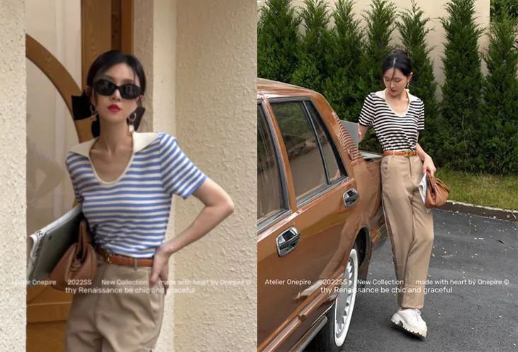 张子枫倪妮白百何这样穿T恤太好看了！|25款高颜值平价T恤get