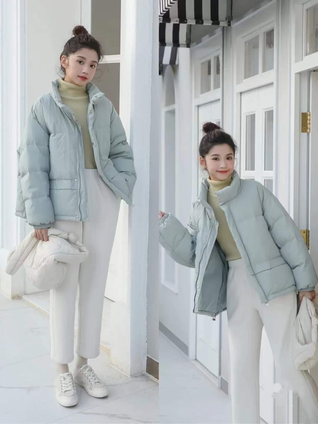 冬天里的“蓝色系”成时尚新宠，显白又治愈，也太好看了吧